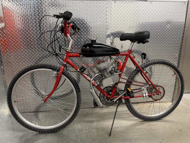 Redline 80 motorized bike
